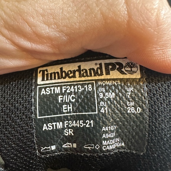 Timberland PRO Day One Radius Safety Toe Work Sneakers Women's Shoes Sz 9.5 #764 - Picture 11 of 13